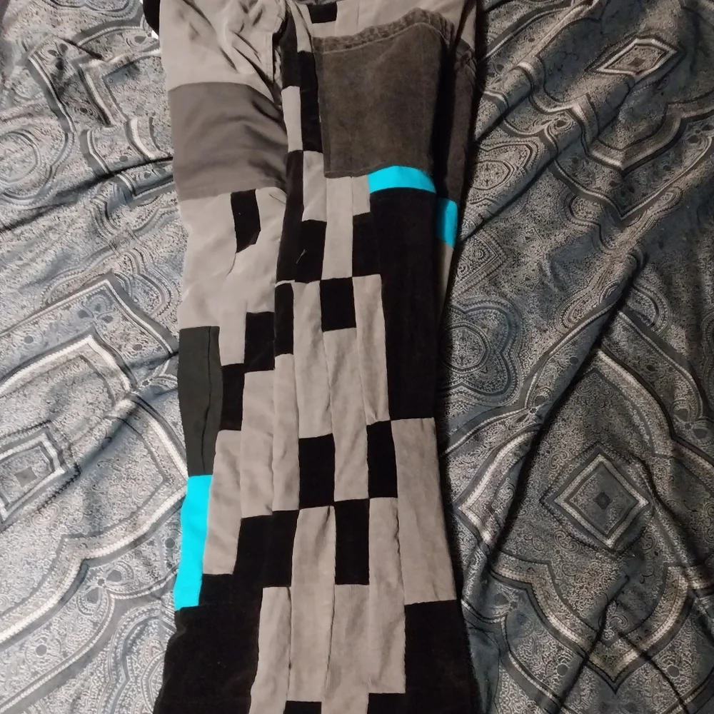 Handmade patchwork pants - Picture 3 of 7